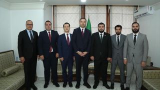 Cumhurbaşkanlığı İletişim Başkanlığı Heyeti, Suriye Enformasyon Bakanlığını Ziyaret Etti