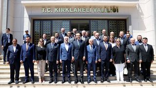 Enerji Bakanı Alparslan Bayraktar Kırklareli Valiliğine Ziyaret Gerçekleştirdi
