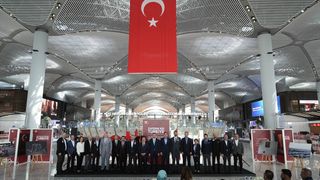 İstanbul Havalimanı'nda 'Zaferin Adı Türkiye' Sergisi Açıldı