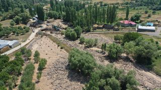 Kars'ta Sel ve Heyelan Sonrası Köylerde Hasar Tespit Edildi