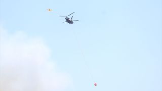 Tekirdağ'daki Orman Yangınına Hava ve Kara Unsurlarıyla Yoğun Müdahale Devam Ediyor