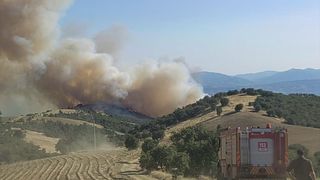 Uşak ve Manisa'daki Yangınlar Kontrol Altına Alındı