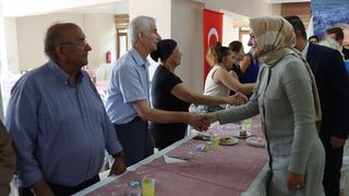 AK Parti Genel Başkan Yardımcısı Fatma Betül Sayan Kaya Kırklareli'de şehit yakınları ve gazilerle buluştu