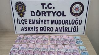 Hatay Dörtyol'da kumar operasyonu: 3 kişiye 27 bin 741 lira ceza