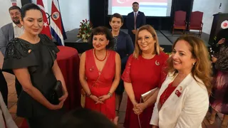 Kosta Rika'da Türkiye Cumhuriyeti'nin 102. yılı San Jose'de resepsiyon ve törenlerle kutlandı