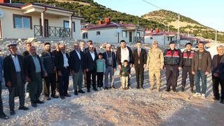 Adıyaman Kemerkaya Köyü'nde kırsal konutlar tamamlanma aşamasında