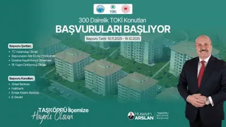 Taşköprü'de 300 Konutluk TOKİ Projesi için Başvurular 10 Kasım'da Başlıyor