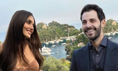 Hande Erçel ve Hakan Sabancı, Macaristan’da sarayda aşk tatili yapıyor!