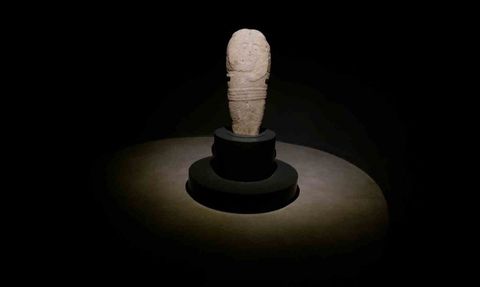 2 bin 500 yıllık 'Taş Baba' heykeli Erzurum Müzesi'nde sergileniyor