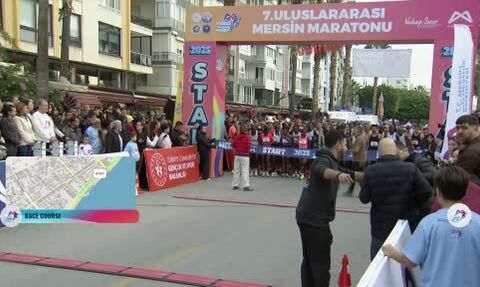 7. Uluslararası Mersin Maratonu Özgecan Aslan Barış Meydanı’ndan Başladı