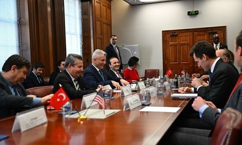 Bakan Bolat, ABD Ticaret Bakanı Howard Lutnick ile Türkiye-ABD ticari ilişkilerini görüştü