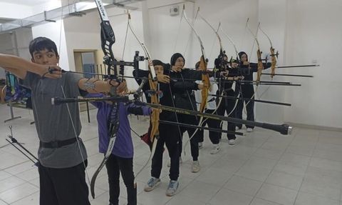 Bilecik'te okçuluk çalışmaları okullarda yoğun tempoyla sürüyor