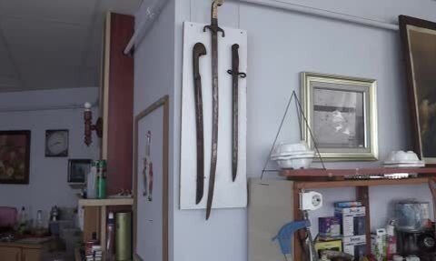 Bolu’da emekli öğretmenin koleksiyonu: II. Mahmut’un yemek masası ile Çanakkale süngüleri