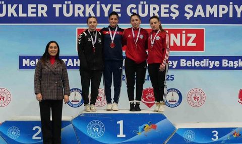 Büyükler Grekoromen ve Kadınlar Türkiye Güreş Şampiyonası Gaziantep'te sona erdi