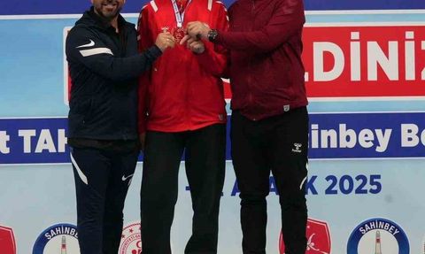 Elmira Yasin, Şahinbey'de 76 kiloda Türkiye Şampiyonu