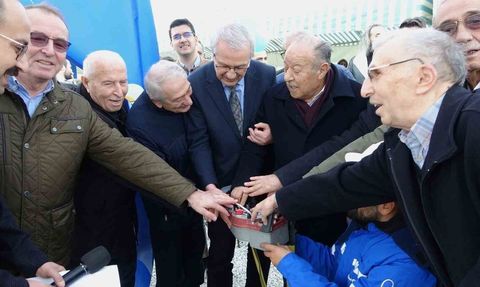 İhlas Vakfı'nın Kütahya Erkek Öğrenci Yurdu'nun Temeli Atıldı