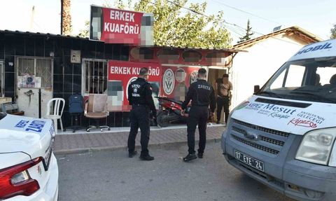 Kepez'de yabancı uyruklu berber iş yerlerine ruhsat ve hijyen denetimi