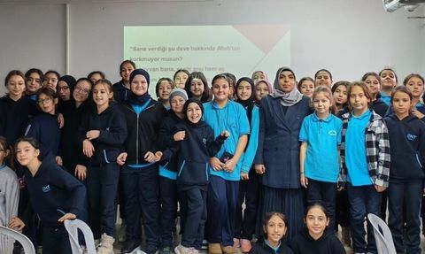 Kütahya İl Müftülüğü, Şule Mete Tetik İmam Hatip Ortaokulu'nda Değerler Eğitimi Verdi