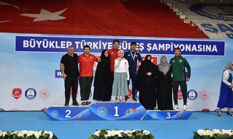 Şahinbey'de tamamlanan Büyükler Türkiye Güreş Şampiyonası (8-12 Aralık)