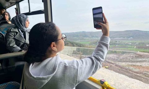 SAÜ öğrencilerine SEKAY ve SAÇEM'de atıktan enerji ve geri kazanım teknik gezisi