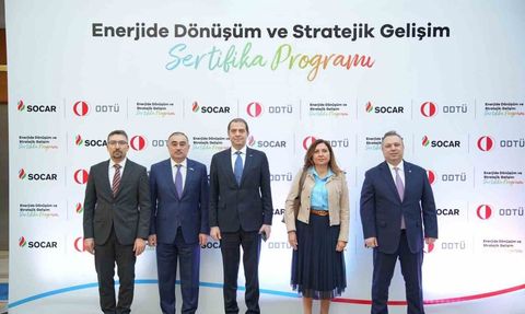 SOCAR Türkiye ve ODTÜ iş birliğiyle 'Enerjide Dönüşüm ve Stratejik Gelişim Sertifika Programı' lansmanı yapıldı