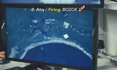 TÜBİTAK SAGE’nin BOZOK ve KAYI-30 mühimmatları Bayraktar AKINCI’dan yapılan testte tam isabet sağladı