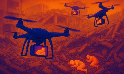 Yaşar Üniversitesi öğrencilerinden 'Innov8': Otonom termal dronelar ve AR gözlükle deprem arama-kurtarma projesi