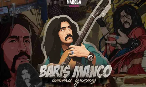 Barış Manço Anma Gecesi 4 Şubat’ta Mabolla Saloon'da