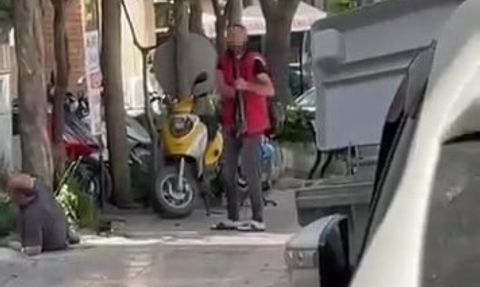 Denizli'de Cezaevinden Çıkan Şahıs Husumetlisini İş Yerinde Bacağından Yaraladı