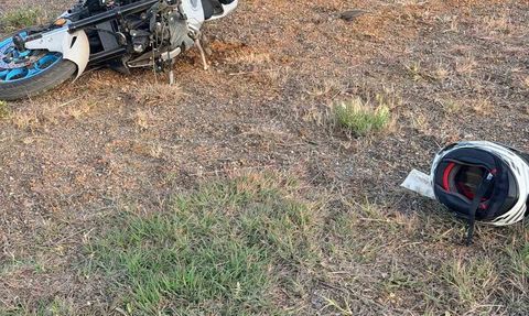 Konya Beyşehir'de motosiklet kazası: sürücü ağır yaralandı