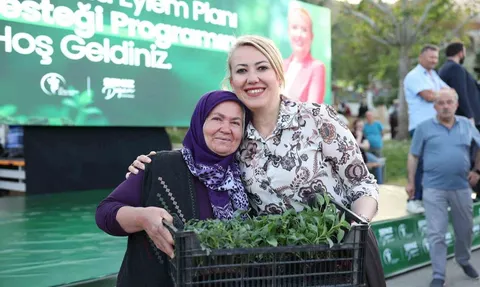 Merkezefendi Belediyesi, Kırsal Kalkınma Eylem Planı kapsamında binlerce fide dağıttı