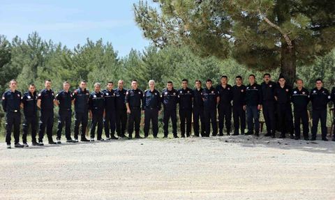 Muğla Büyükşehir Belediyesi itfaiye personeline kapsamlı Temel İtfaiyecilik Eğitimi sundu