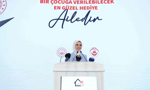 Bakan Göktaş: 11 bin 22 çocuk 9 bin 277 koruyucu aile yanında hayatını sürdürüyor