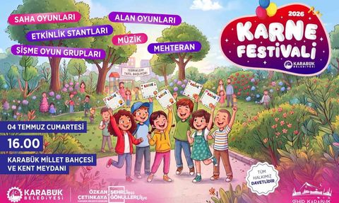 Karabük Belediyesi karne festivali düzenliyor
