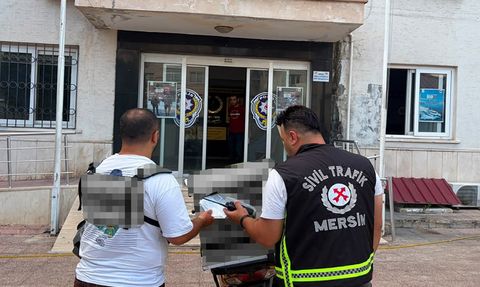 Mersin’de trafikte kavga eden iki sürücüye 362 bin lira ceza