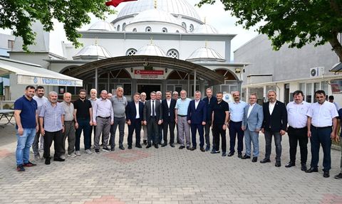 Yıldırım’da mahalle ziyaretleri Samanlı’da devam etti