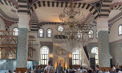 Büyük camide 17 ağustos şehitleri için Kur'an-ı Kerim ziyafeti düzenlendi
