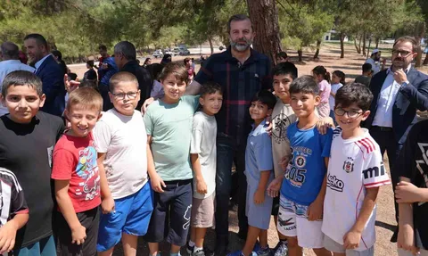 Gürsu'da orman parkında yaz coşkusu: Kur’an kursu öğrencileri şenlikte buluştu