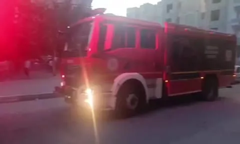 Haliliye'de bodrum yangınında itfaiye küçük canları kurtardı