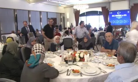 şehit yakınları ve gazilerle vefa buluşması: dayanışma mesajı AK Parti merkezinde