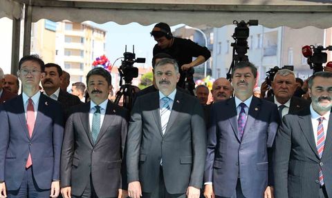 Kaman'da festivalde bakan Çiftçi: vatandaşın evinde huzur önceliğimiz