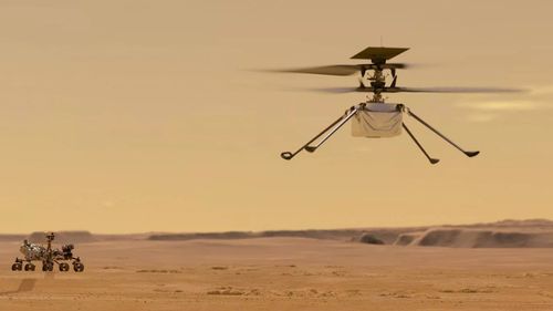NASA'nın Mars helikopteri şimdiye kadarki en uzun uçuşu yaptı!