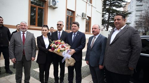 Adalet Bakanı Yılmaz Tunç, Çorum'da Resmi Ziyaretlerde Bulundu
