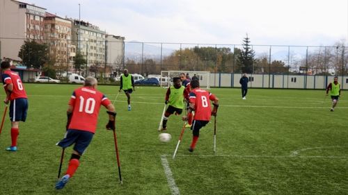 Trabzon Büyükşehir Belediyesi Ampute Futbol Takımı Şampiyonluk Hedefliyor