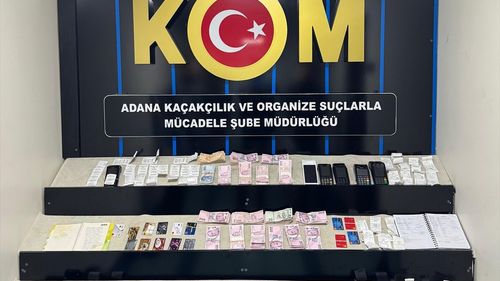 Adana'da Tefecilik Operasyonunda 12 Zanlı Gözaltına Alındı