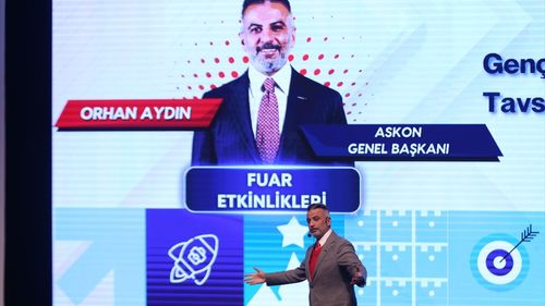 ASKON Genel Başkanı Aydın, Trakya Kariyer Fuarı'nda Öğrencilerle Buluştu