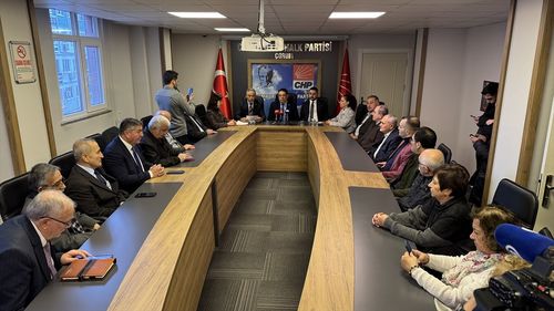 CHP Genel Başkan Yardımcısı Bağcıoğlu, Çorum'da Basın Toplantısı Düzenledi