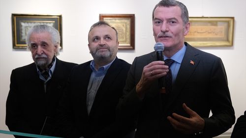 Galeri Kalem Güzeli'nde 'Emanet' Hat Sergisi Sanatseverlerle Buluştu