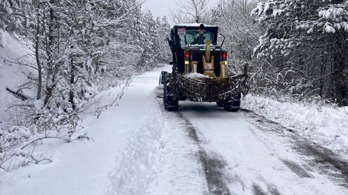 Karabük ve Bolu'da Kapanan Köy Yollarından 176'sı Ulaşıma Açıldı
