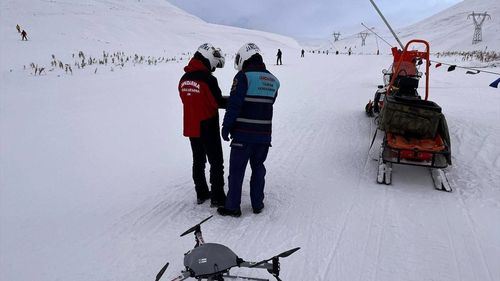 Palandöken Kayak Merkezi'nde Yasaklı Bölge Kontrolleri Sıkılaştı